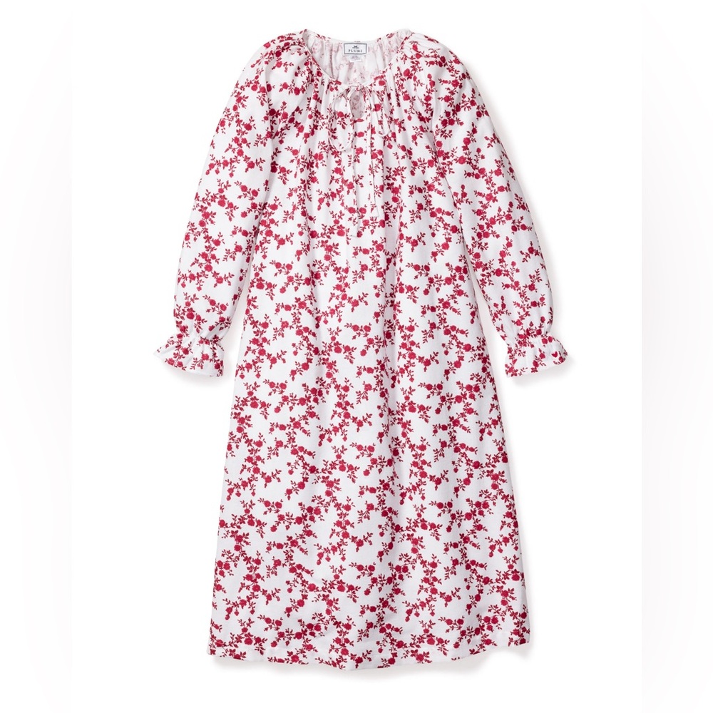 Petite Plume Women’s Knightsbridge Floral Delphine Nightshirt, Size M